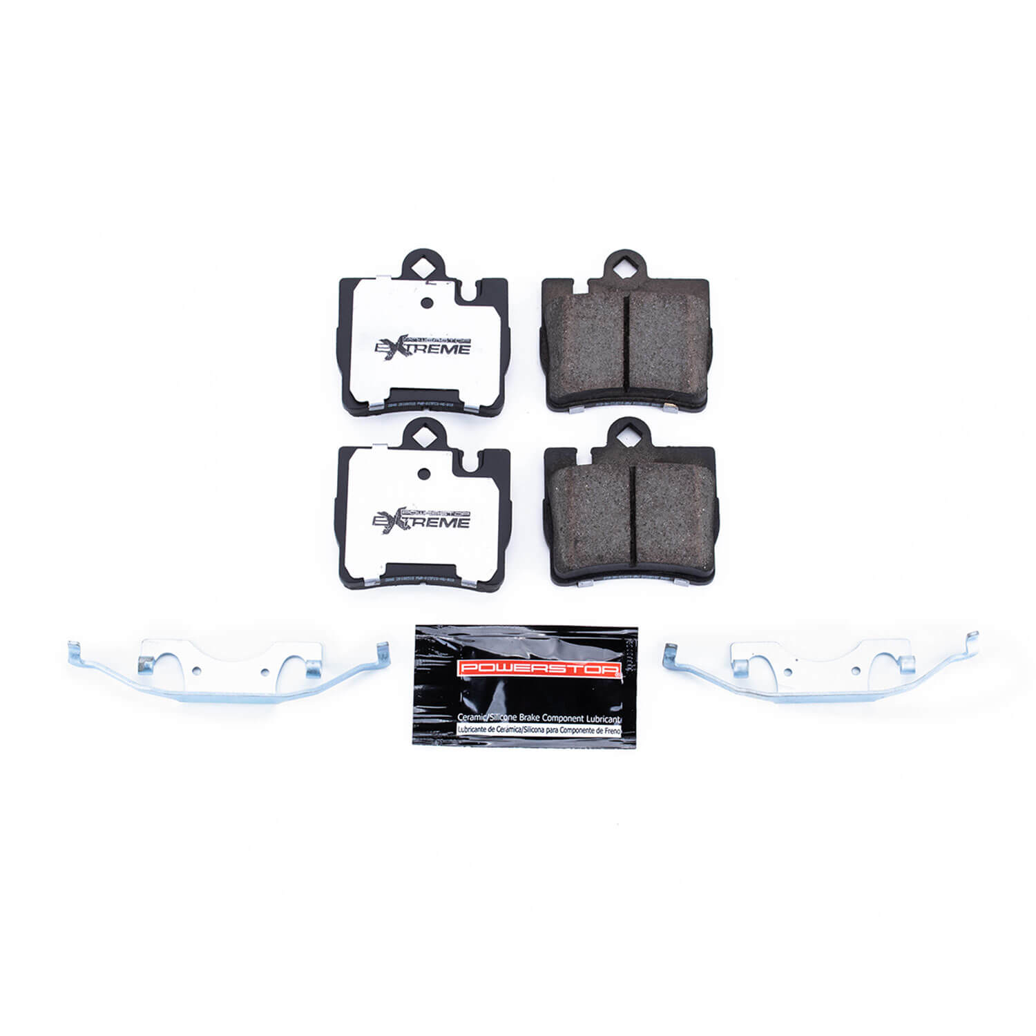 Power Stop Z26-848 - Z26 Extreme Street Performance Carbon-Fiber/Ceramic Rear Brake Pads vehicle fitment brake part
