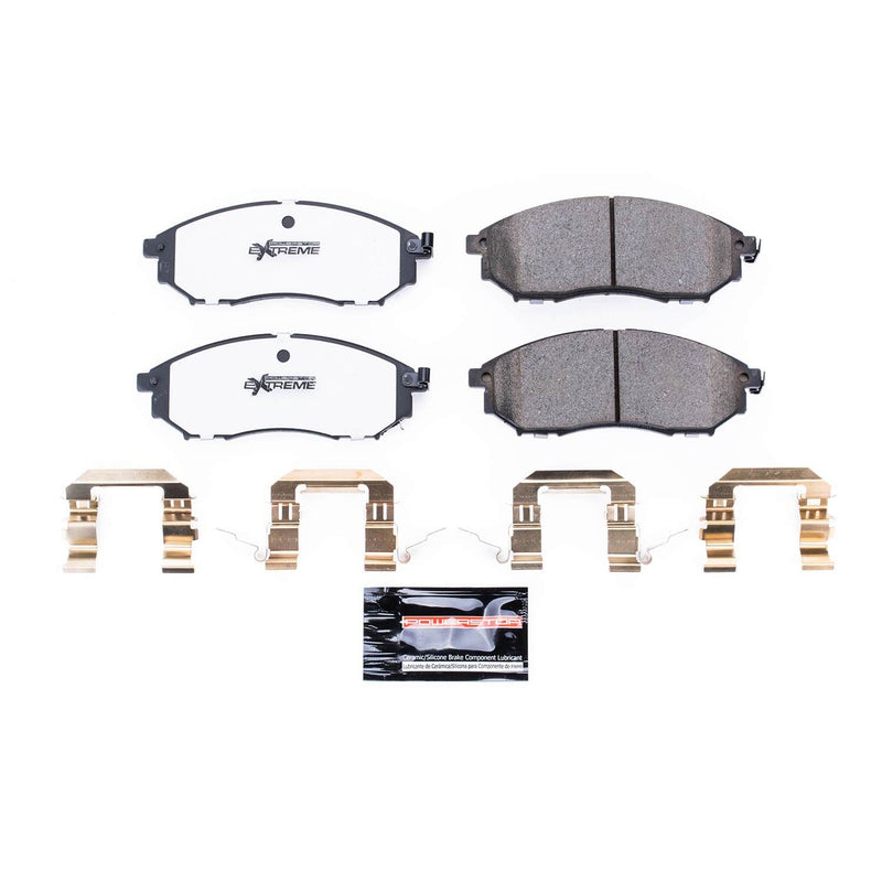 Power Stop Z26-888 - Z26 Extreme Performance Carbon-Ceramic Brake Pads (Front) vehicle fitment brake part