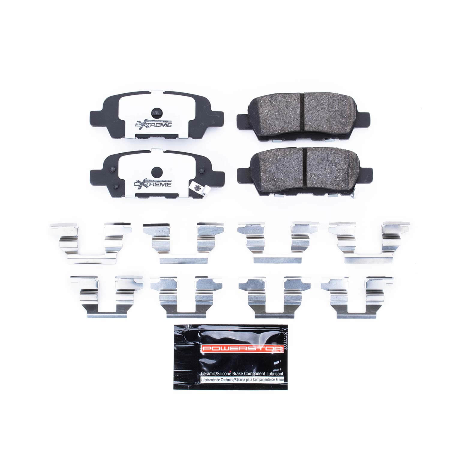 Power Stop Z26-905 - Z26 Extreme Performance Carbon-Ceramic Brake Pads (Rear) vehicle fitment brake part