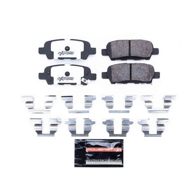 Power Stop Z26-905 - Z26 Extreme Performance Carbon-Ceramic Brake Pads (Rear) vehicle fitment brake part
