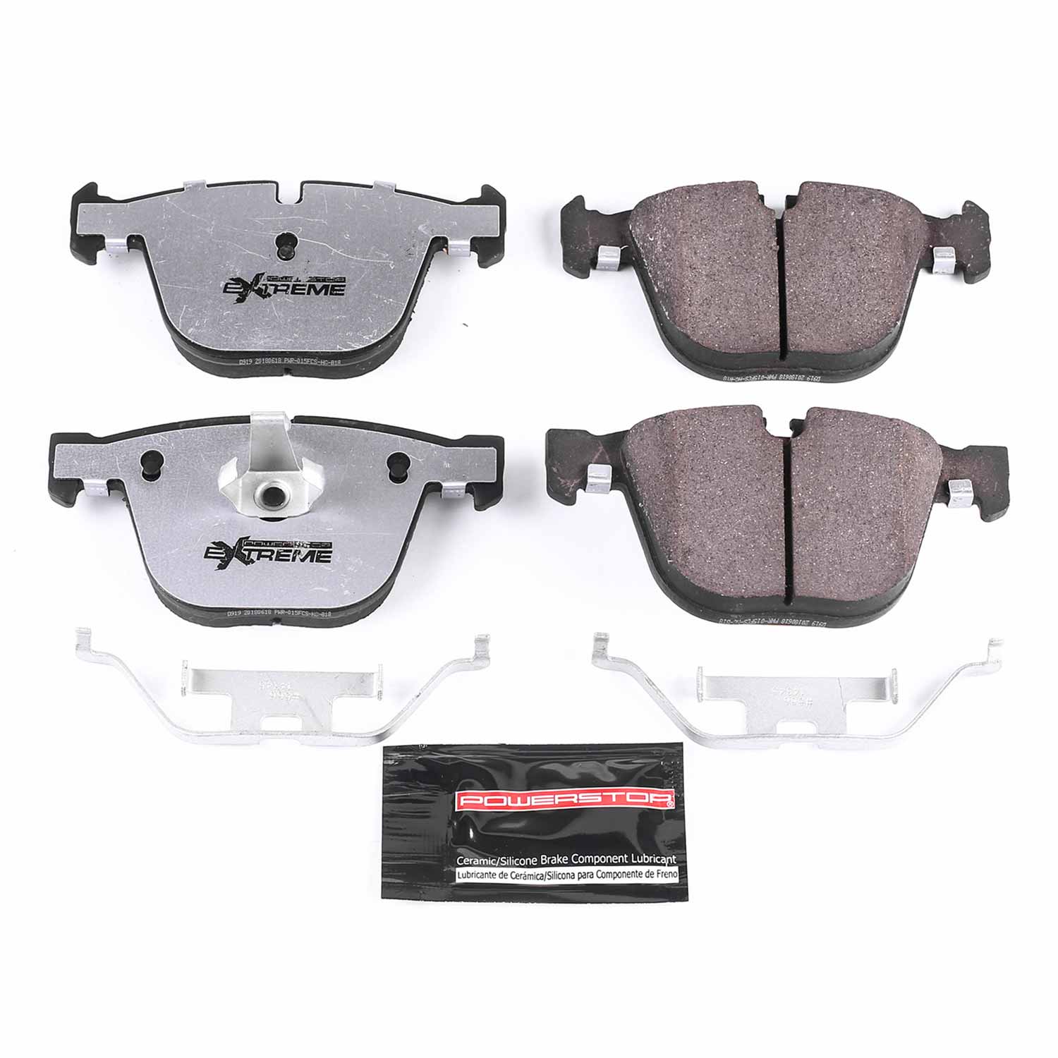 Power Stop Z26-919 - Z26 Extreme Street Performance Carbon-Fiber/Ceramic Rear Brake Pads vehicle fitment brake part