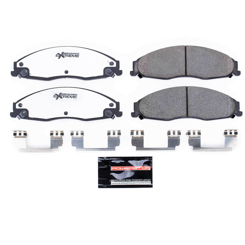 Power Stop Z26-921 - Z26 Extreme Performance Carbon-Ceramic Brake Pads (Front) vehicle fitment brake part