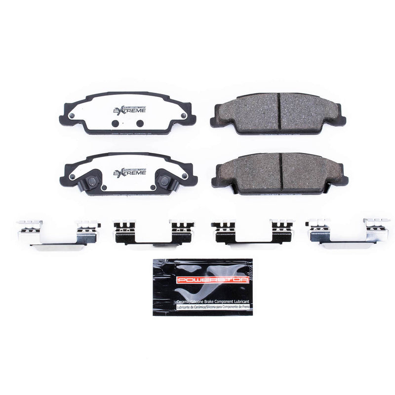 Power Stop Z26-922 - Z26 Extreme Performance Carbon-Ceramic Brake Pads (Rear) vehicle fitment brake part