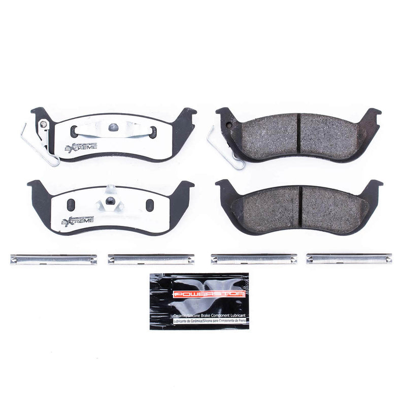 Power Stop Z26-932 - Z26 Extreme Performance Carbon-Ceramic Brake Pads (Rear) vehicle fitment brake part