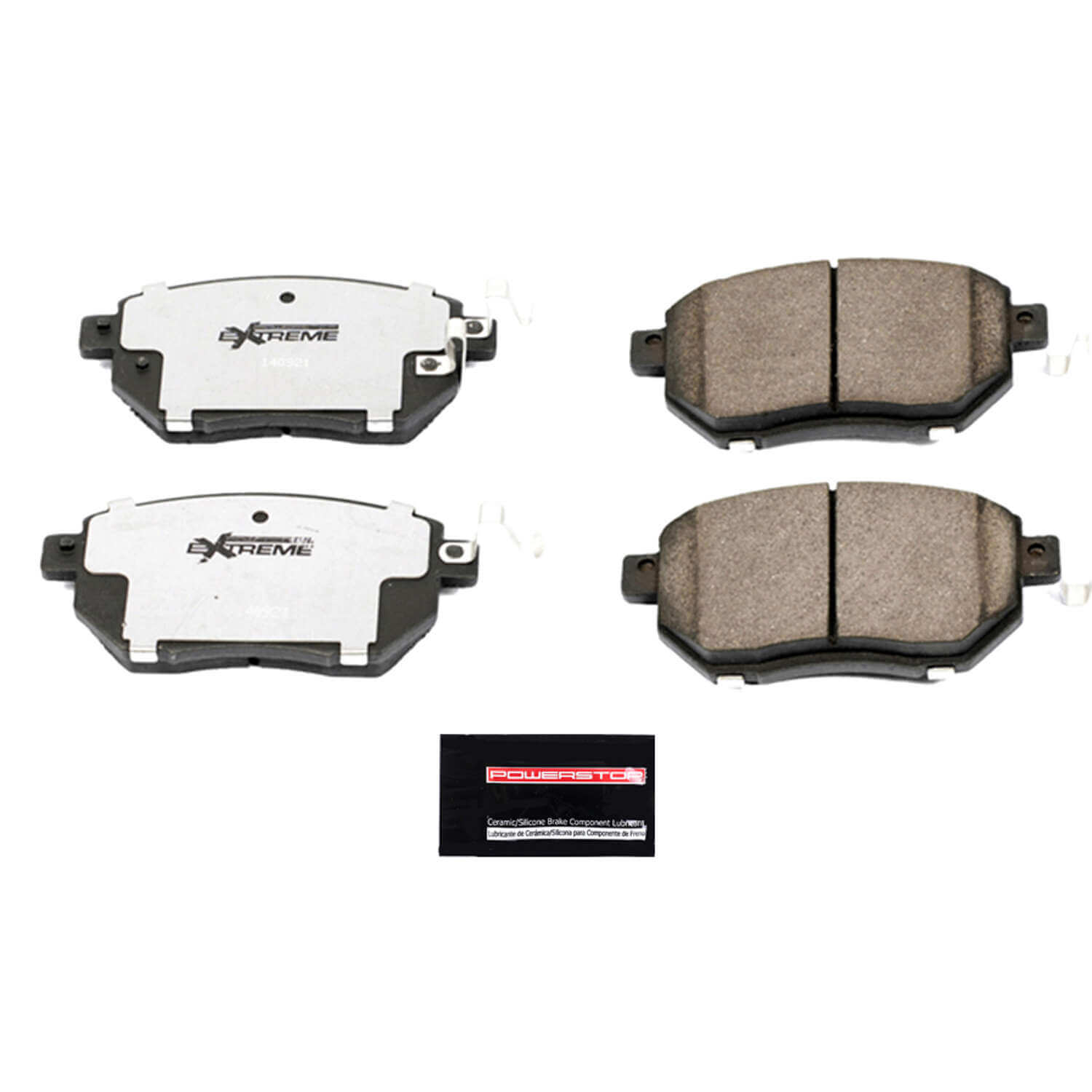 Power Stop Z26-969 - Z26 Extreme Performance Carbon-Ceramic Brake Pads (Front) vehicle fitment brake part