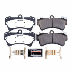Power Stop Z26-977 Z26 Extreme Street Performance Carbon-Fiber/Ceramic Front Brake Pads for 2007-2008 Audi Q7 Base, Premium product image