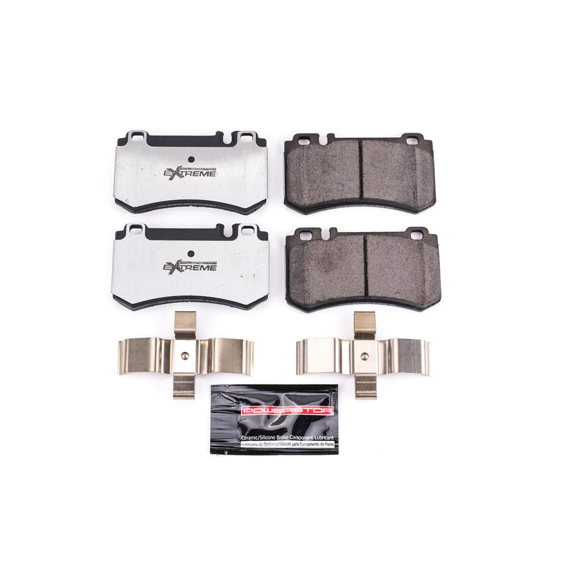 Power Stop Z26-984 Z26 Extreme Street Performance Carbon-Fiber/Ceramic Rear Brake Pads for 2003-2006 Mercedes-Benz CL55 AMG Base product image