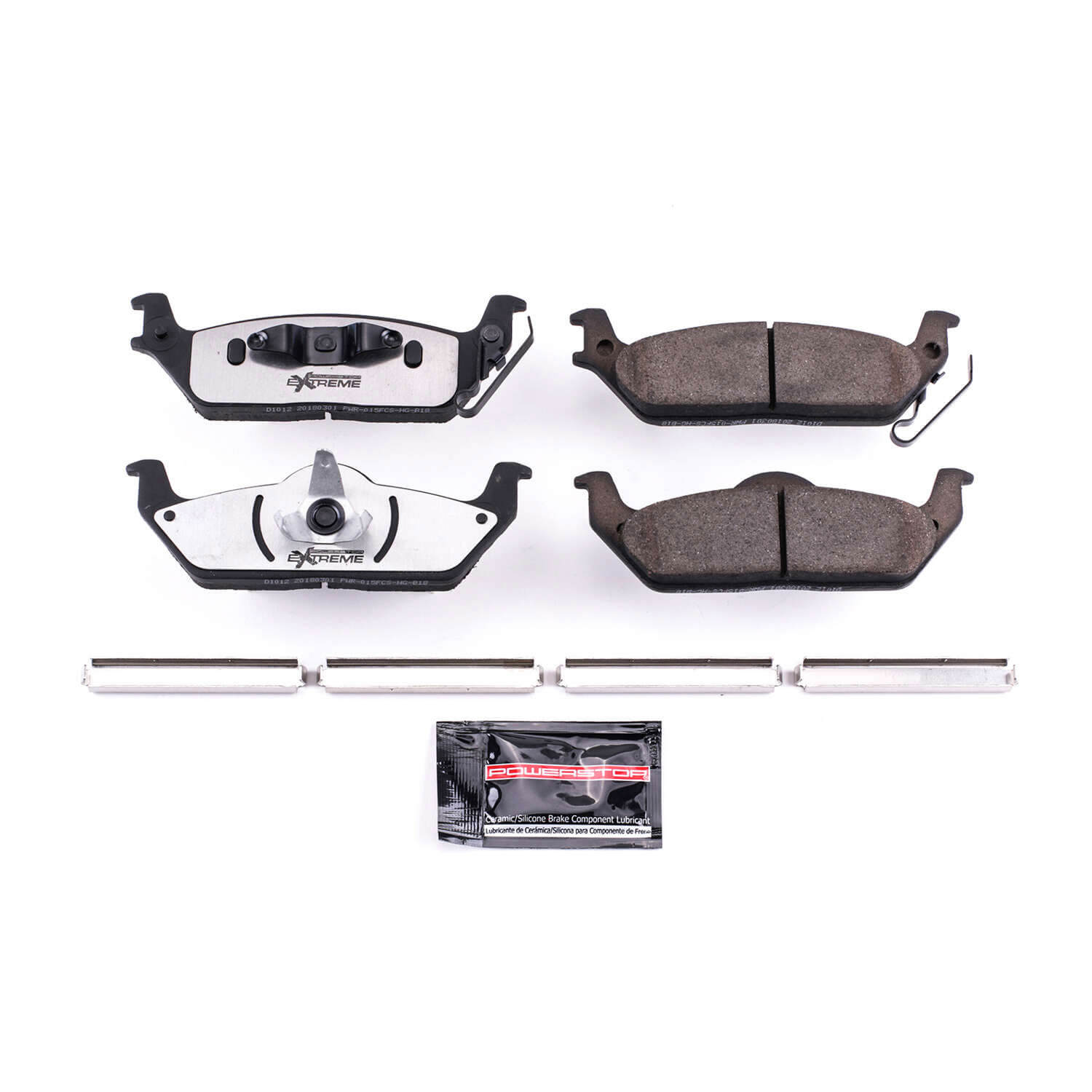 Power Stop Z36-1012 - Z36 Truck And Tow Brake Pads (Rear) vehicle fitment brake part