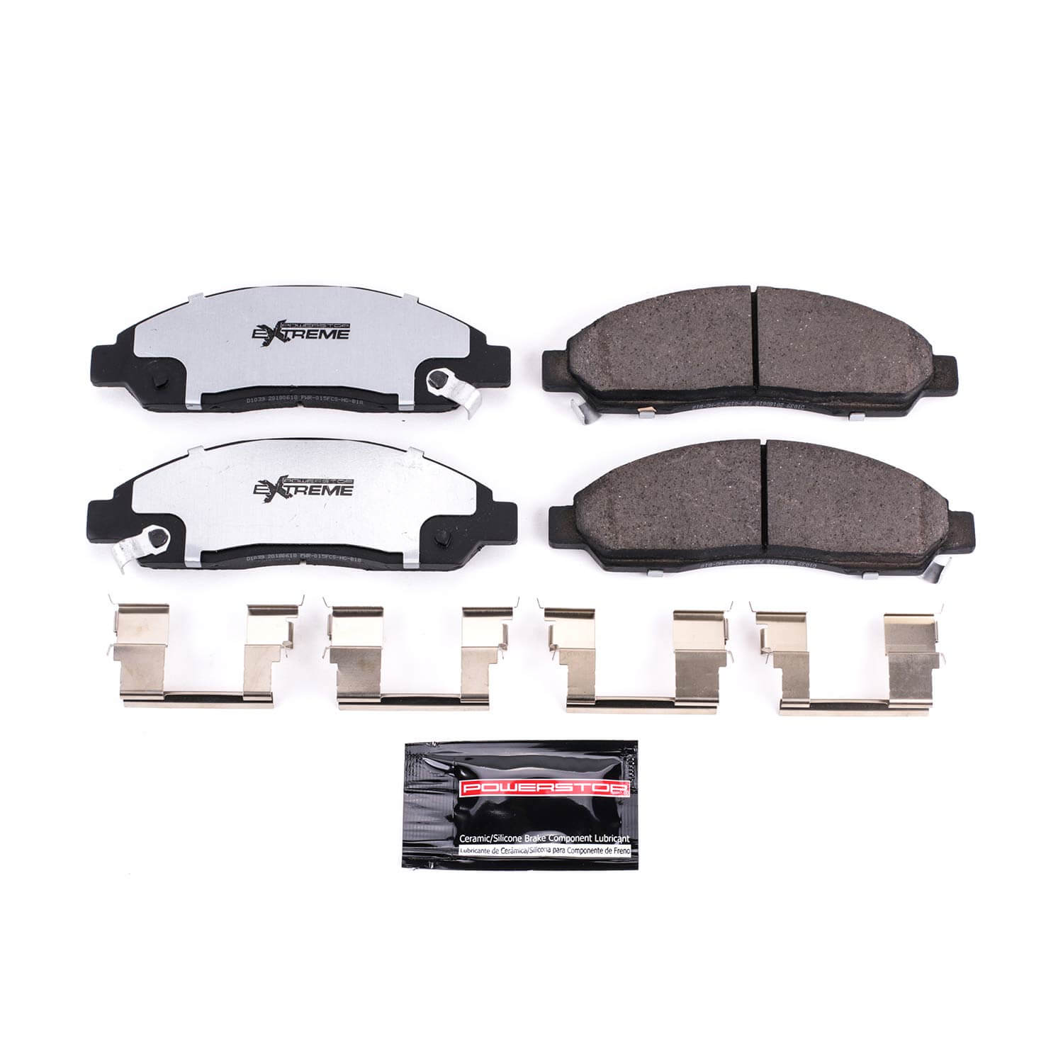 Power Stop Z36-1039 - Z36 Extreme Severe Duty Truck And Tow Carbon-Fiber/Ceramic Front Brake Pads vehicle fitment brake part