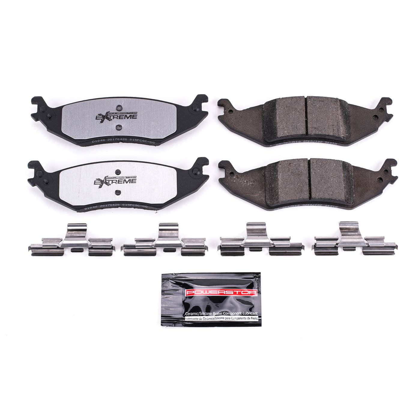 Power Stop Z36-1046 - Z36 Truck And Tow Brake Pads (Rear) vehicle fitment brake part