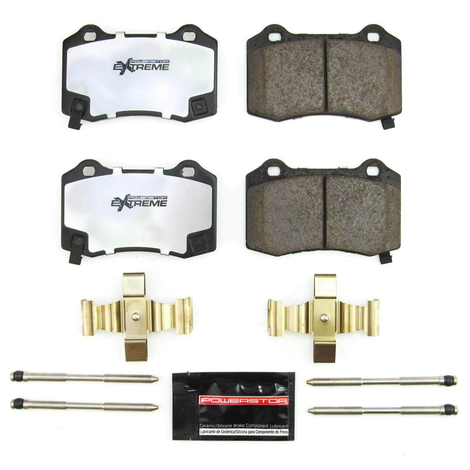 Power Stop Z36-1053B Z36 Extreme Severe-Duty Truck And Tow Carbon Fiber Ceramic Rear Brake Pads for 2018-2019 Dodge Durango Citadel, GT, Pursuit, R/t, Special Service, SRT, Sxt, Sxt Plus product image