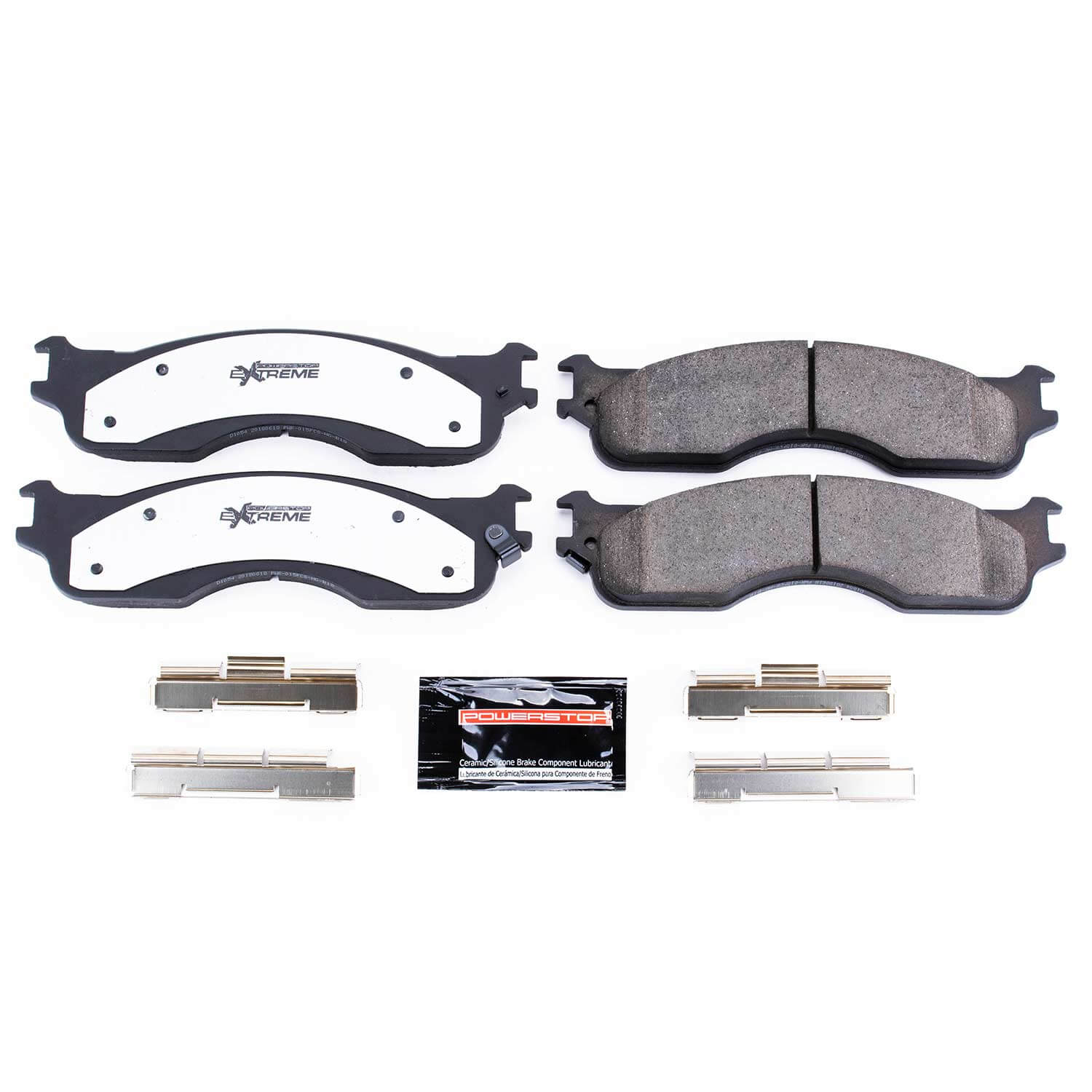 Power Stop Z36-1054 - Z36 Extreme Severe Duty Truck And Tow Carbon-Fiber/Ceramic Front Brake Pads vehicle fitment brake part