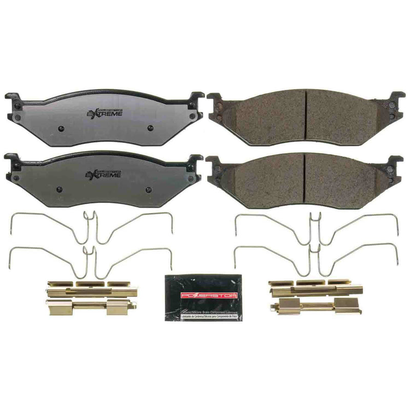 Power Stop Z36-1066 - Z36 Truck And Tow Brake Pads (Rear) vehicle fitment brake part