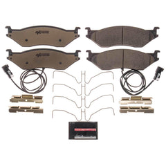 Power Stop Z36-1066B - Z36 Truck And Tow Carbon-Fiber Ceramic Front Brake Pads vehicle fitment brake part