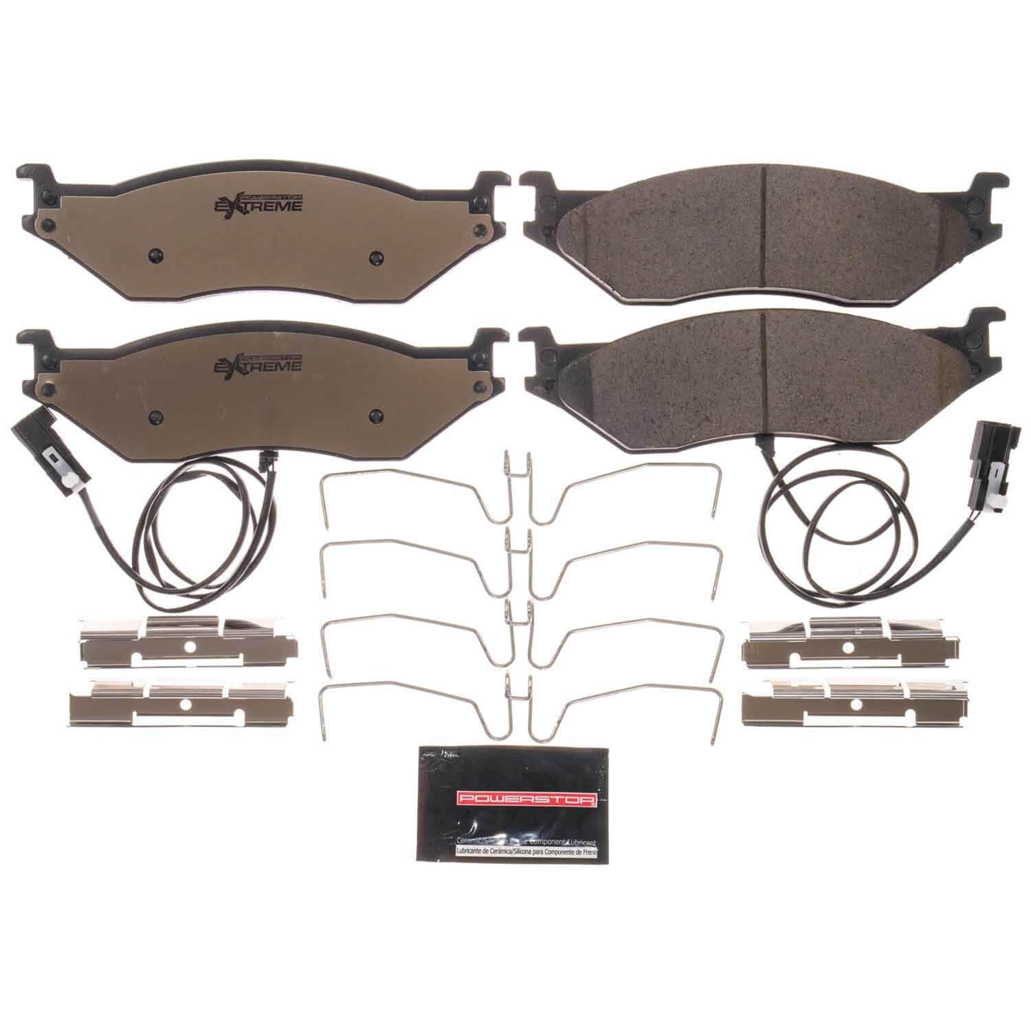 Power Stop Z36-1066C - Z36 Truck And Tow Carbon-Fiber Ceramic Front Brake Pads vehicle fitment brake part