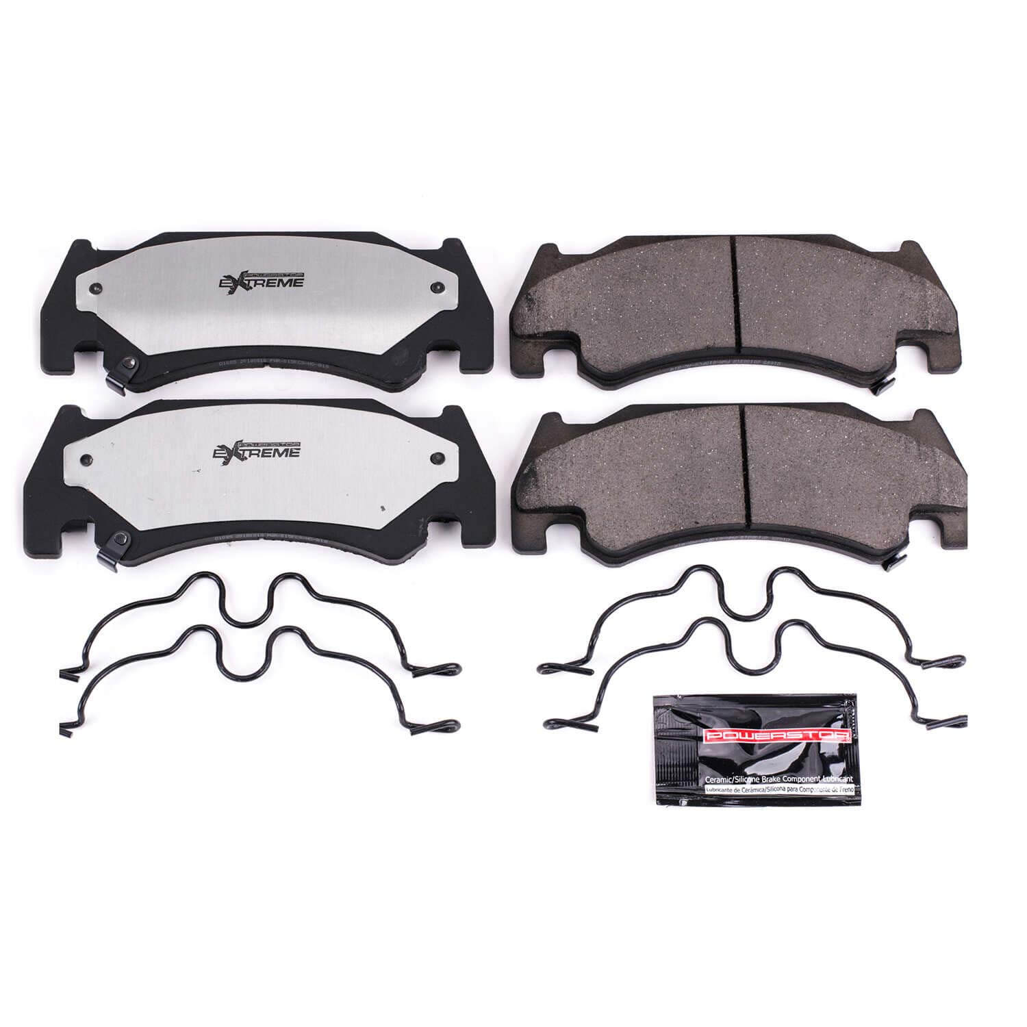 Power Stop Z36-1085 Z36 Extreme Severe Duty Truck And Tow Carbon-Fiber/Ceramic Front Brake Pads for 2005-2006 Dodge Ram 1500 SRT-10 product image