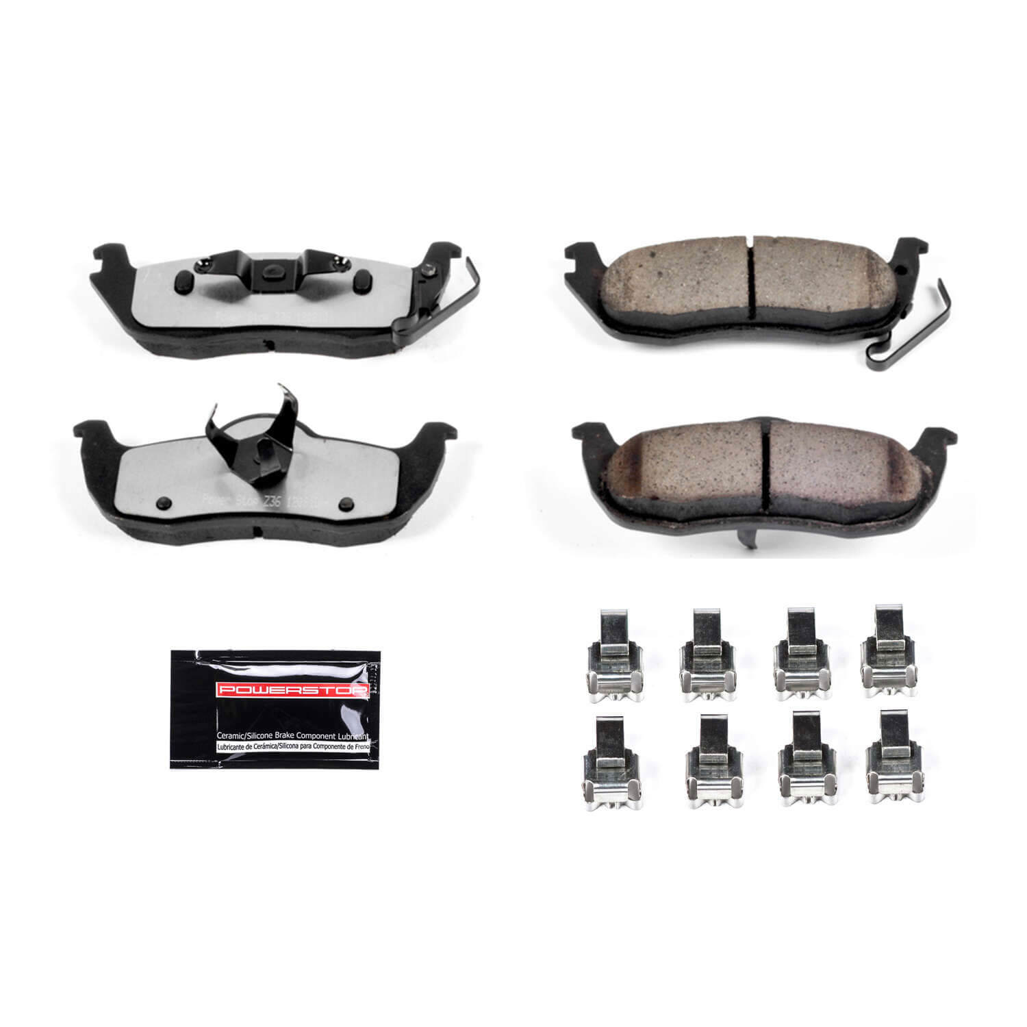 Power Stop Z36-1087 - Z36 Truck And Tow Brake Pads (Rear) vehicle fitment brake part