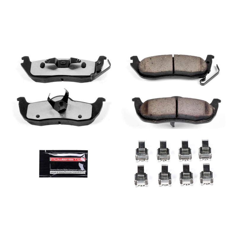 Power Stop Z36-1087 - Z36 Truck And Tow Brake Pads (Rear) vehicle fitment brake part