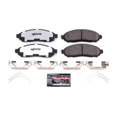 Power Stop Z36-1094 - Z36 Extreme Severe Duty Truck And Tow Carbon-Fiber/Ceramic Front Brake Pads vehicle fitment brake part
