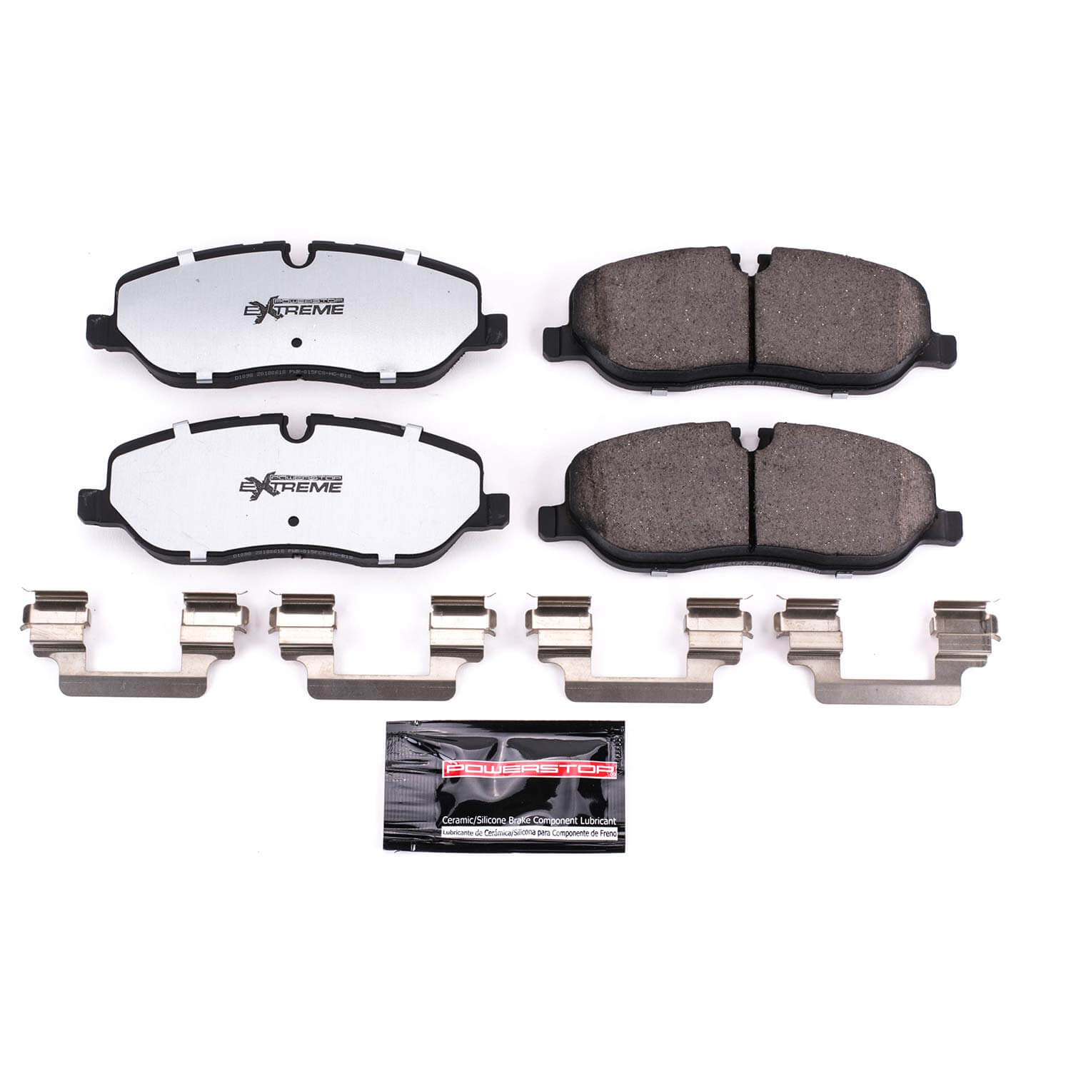 Power Stop Z36-1098 - Z36 Extreme Severe Duty Truck And Tow Carbon-Fiber/Ceramic Front Brake Pads vehicle fitment brake part