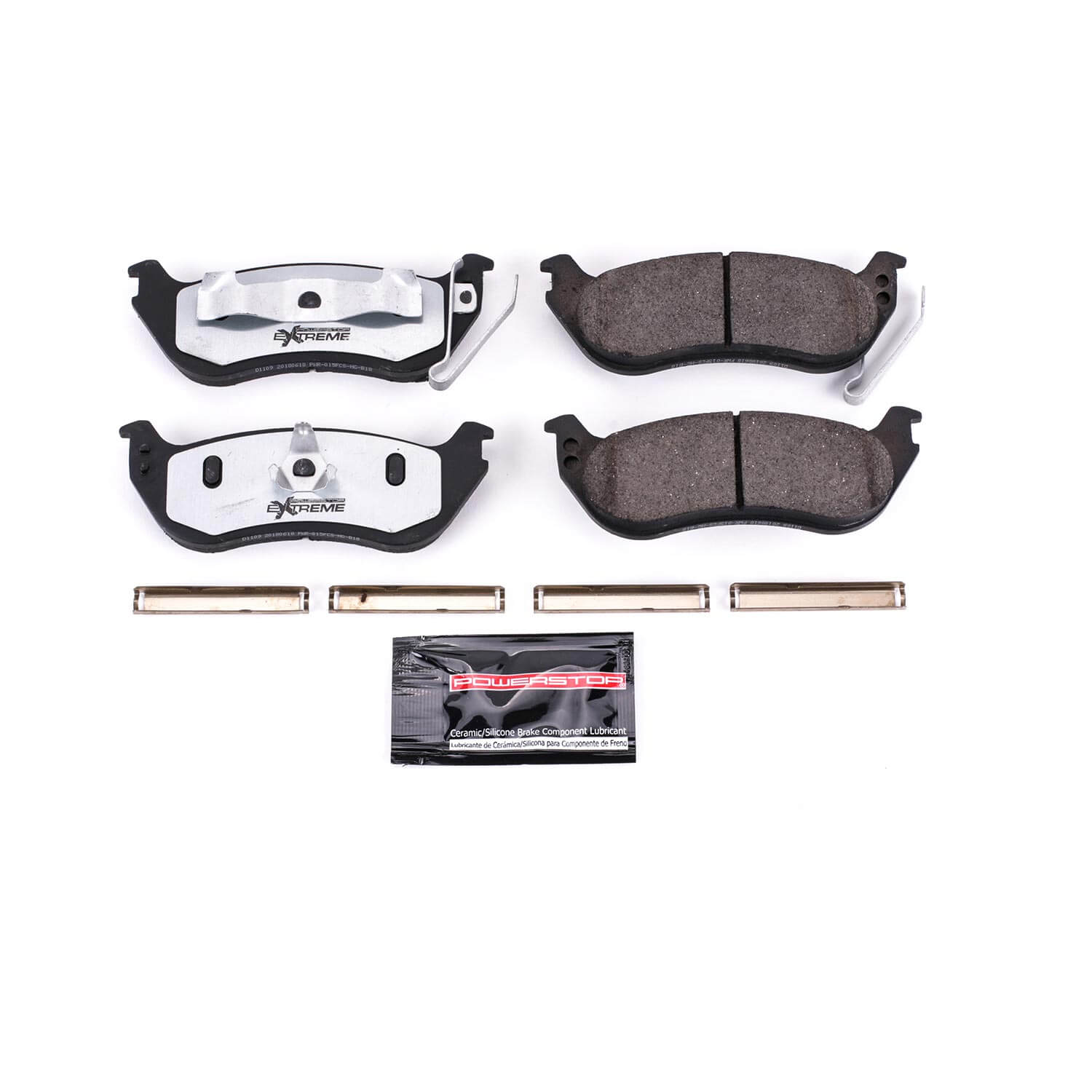 Power Stop Z36-1109 - Z36 Extreme Severe Duty Truck And Tow Carbon-Fiber/Ceramic Rear Brake Pads vehicle fitment brake part