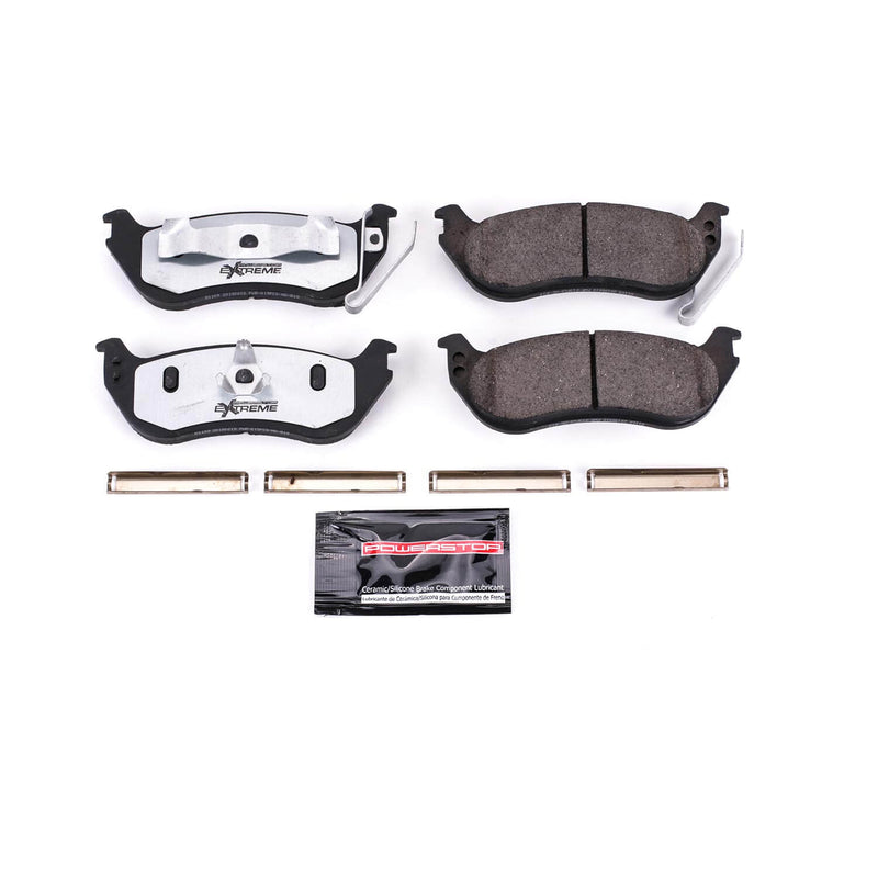 Power Stop Z36-1109 - Z36 Extreme Severe Duty Truck And Tow Carbon-Fiber/Ceramic Rear Brake Pads vehicle fitment brake part