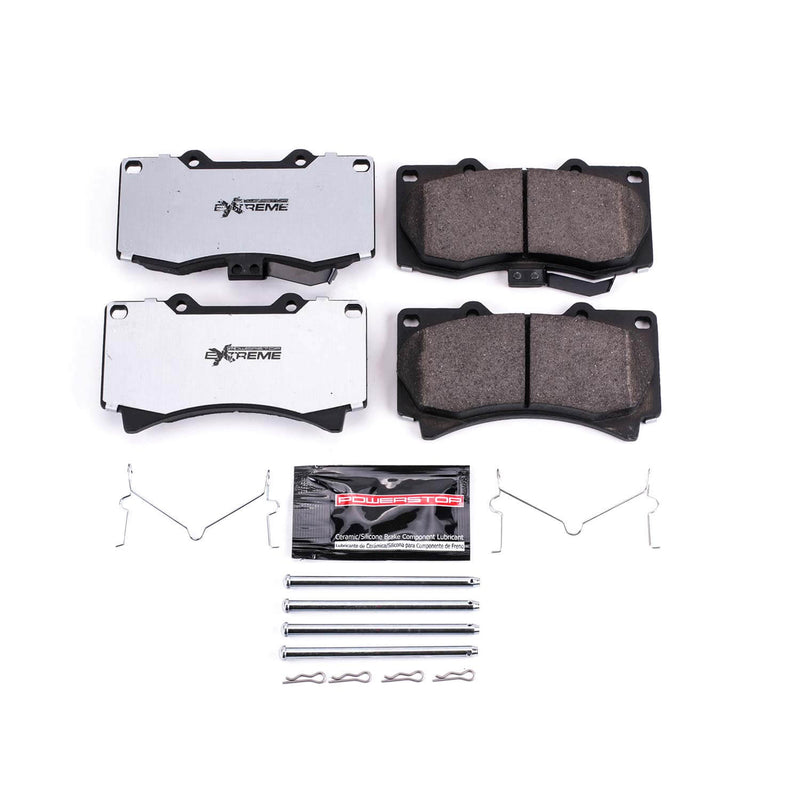 Power Stop Z36-1119 - Z36 Extreme Severe Duty Truck And Tow Carbon-Fiber/Ceramic Front Brake Pads vehicle fitment brake part