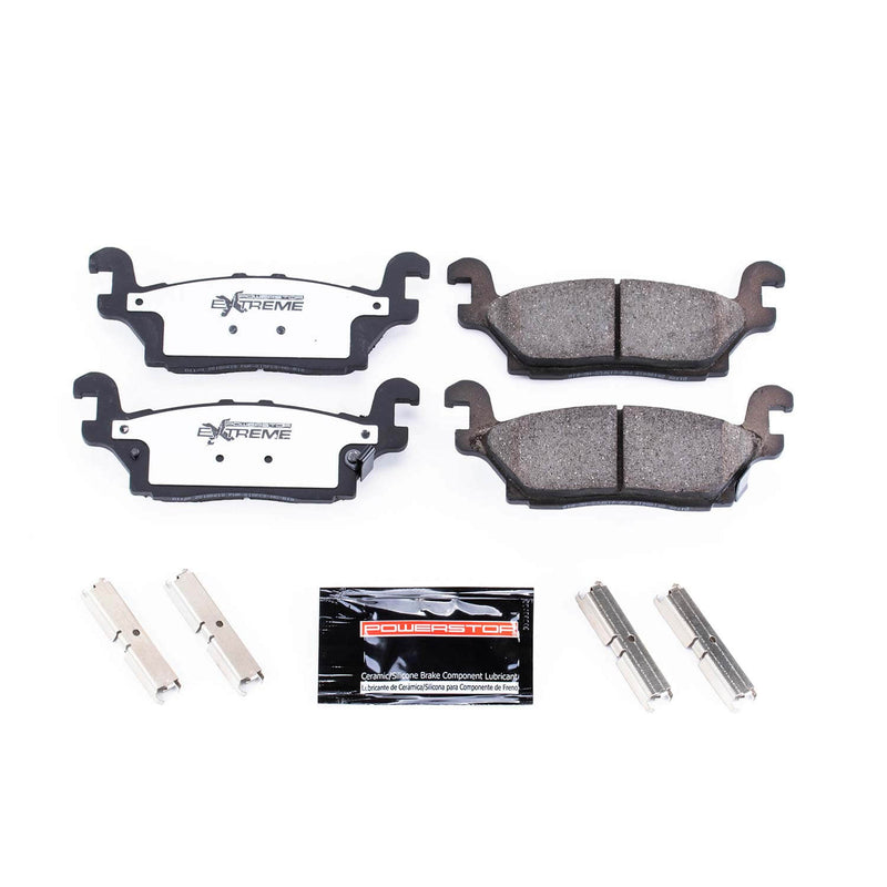 Power Stop Z36-1120 - Z36 Extreme Severe Duty Truck And Tow Carbon-Fiber/Ceramic Rear Brake Pads vehicle fitment brake part