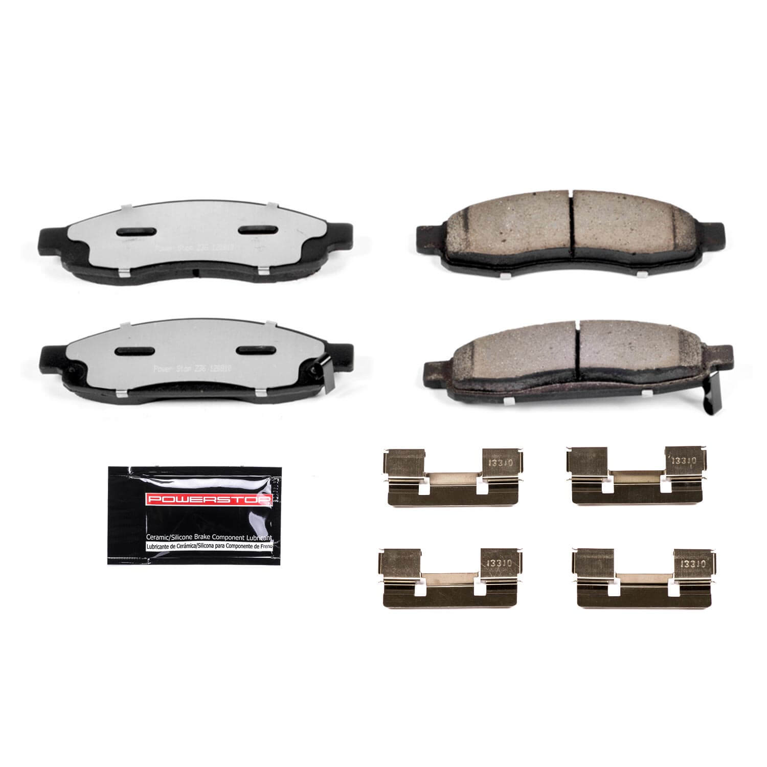 Power Stop Z36-1183 - Z36 Truck And Tow Brake Pads (Front) vehicle fitment brake part