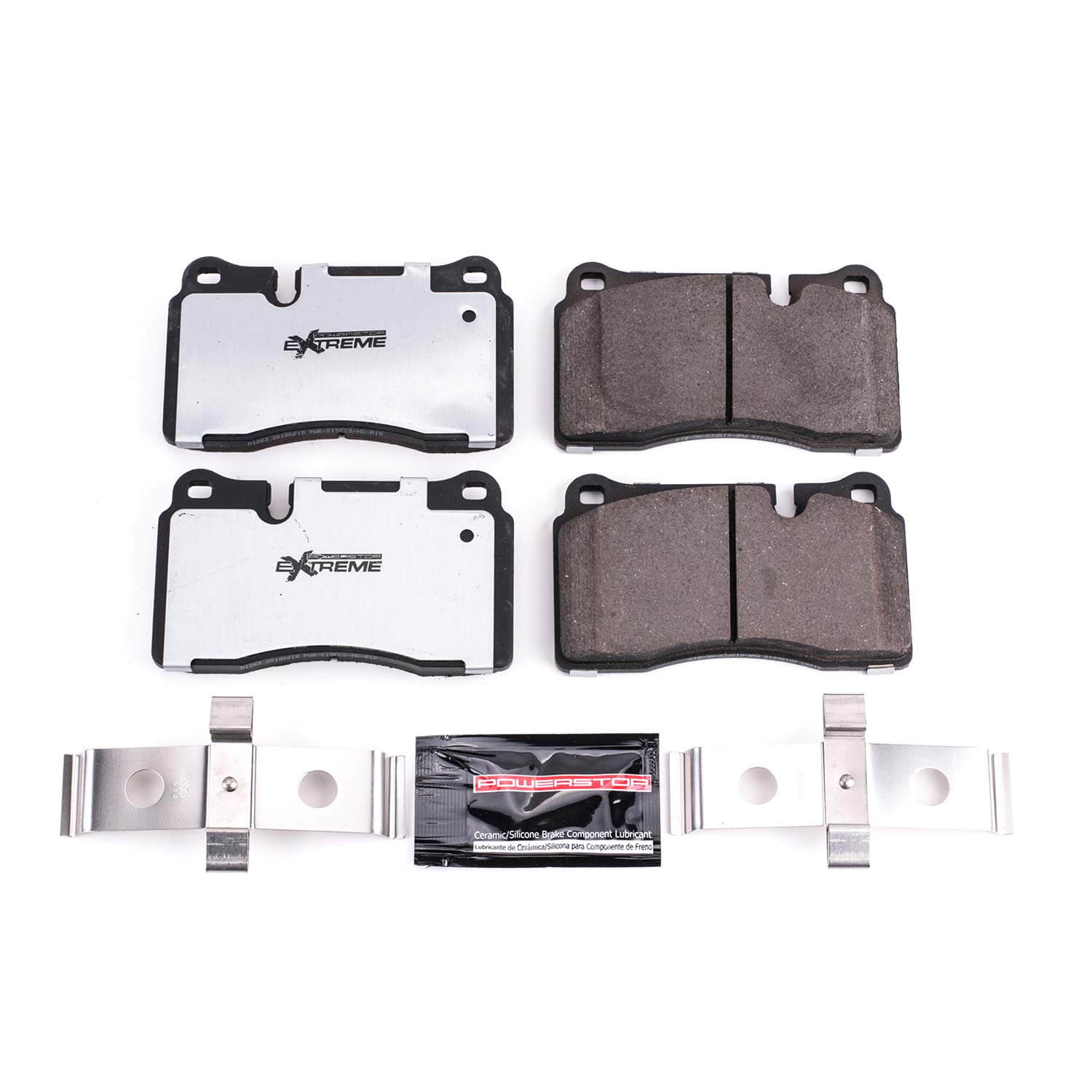 Power Stop Z36-1263 - Z36 Extreme Severe Duty Truck And Tow Carbon-Fiber/Ceramic Front Brake Pads vehicle fitment brake part