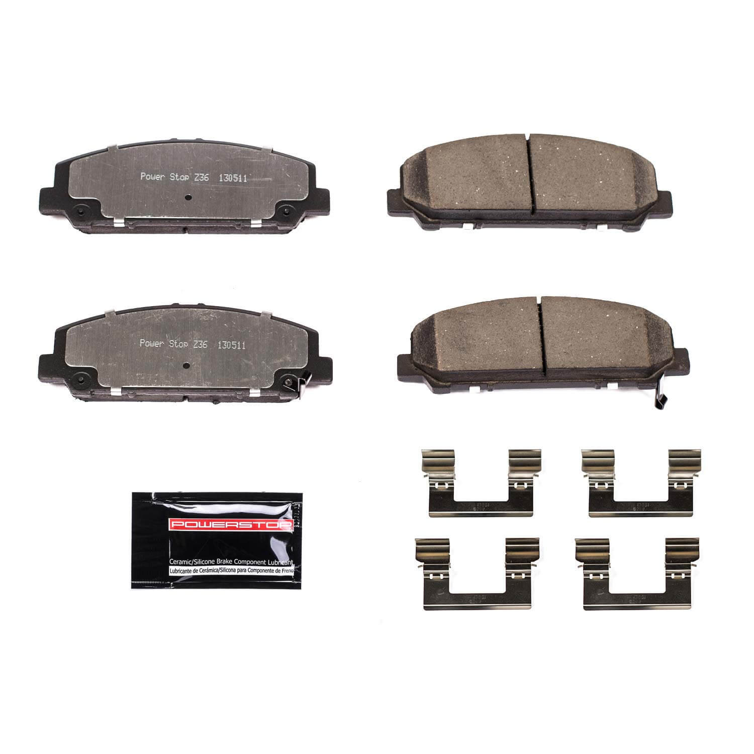 Power Stop Z36-1286 - Z36 Truck And Tow Brake Pads (Front) vehicle fitment brake part