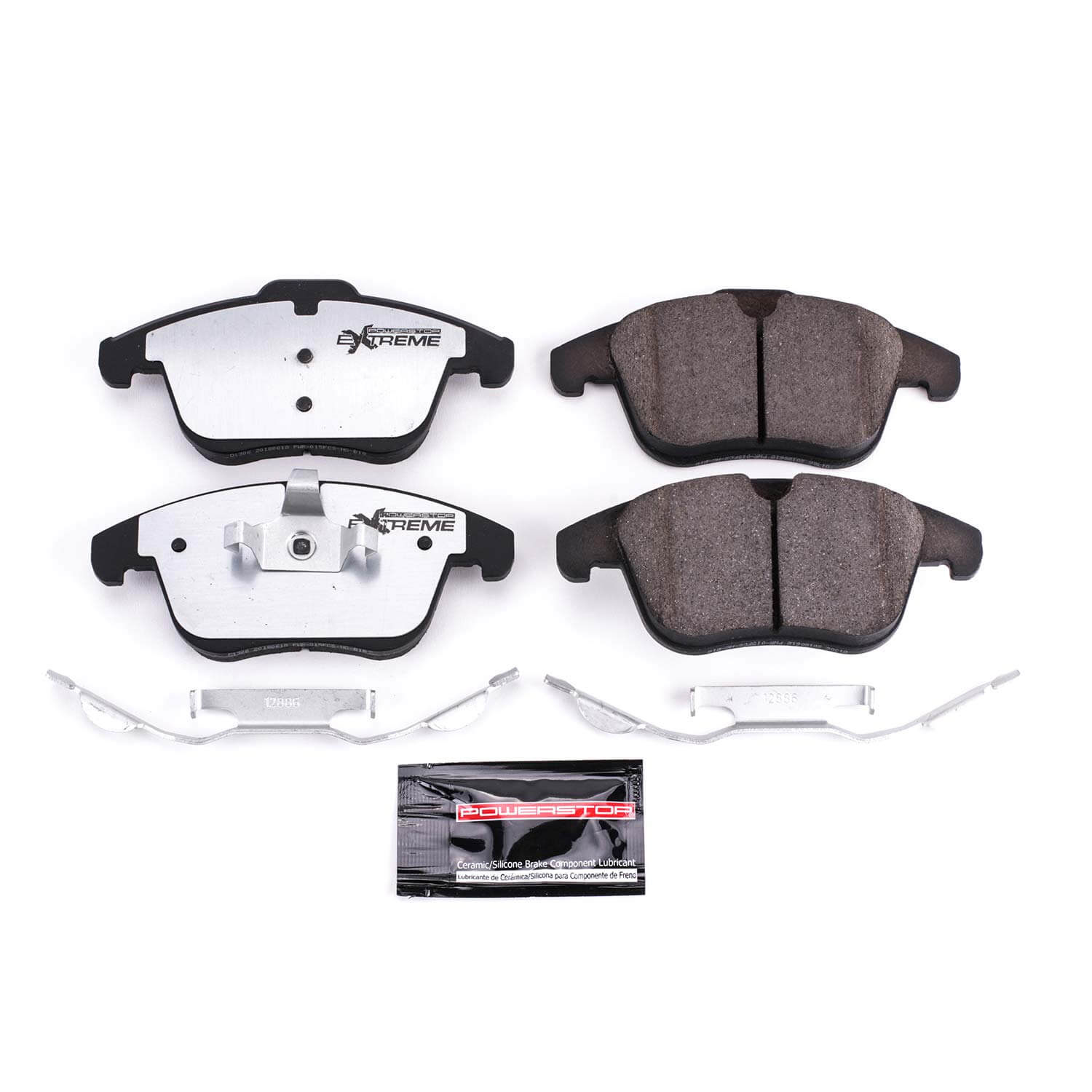 Power Stop Z36-1306 - Z36 Extreme Severe Duty Truck And Tow Carbon-Fiber/Ceramic Front Brake Pads vehicle fitment brake part