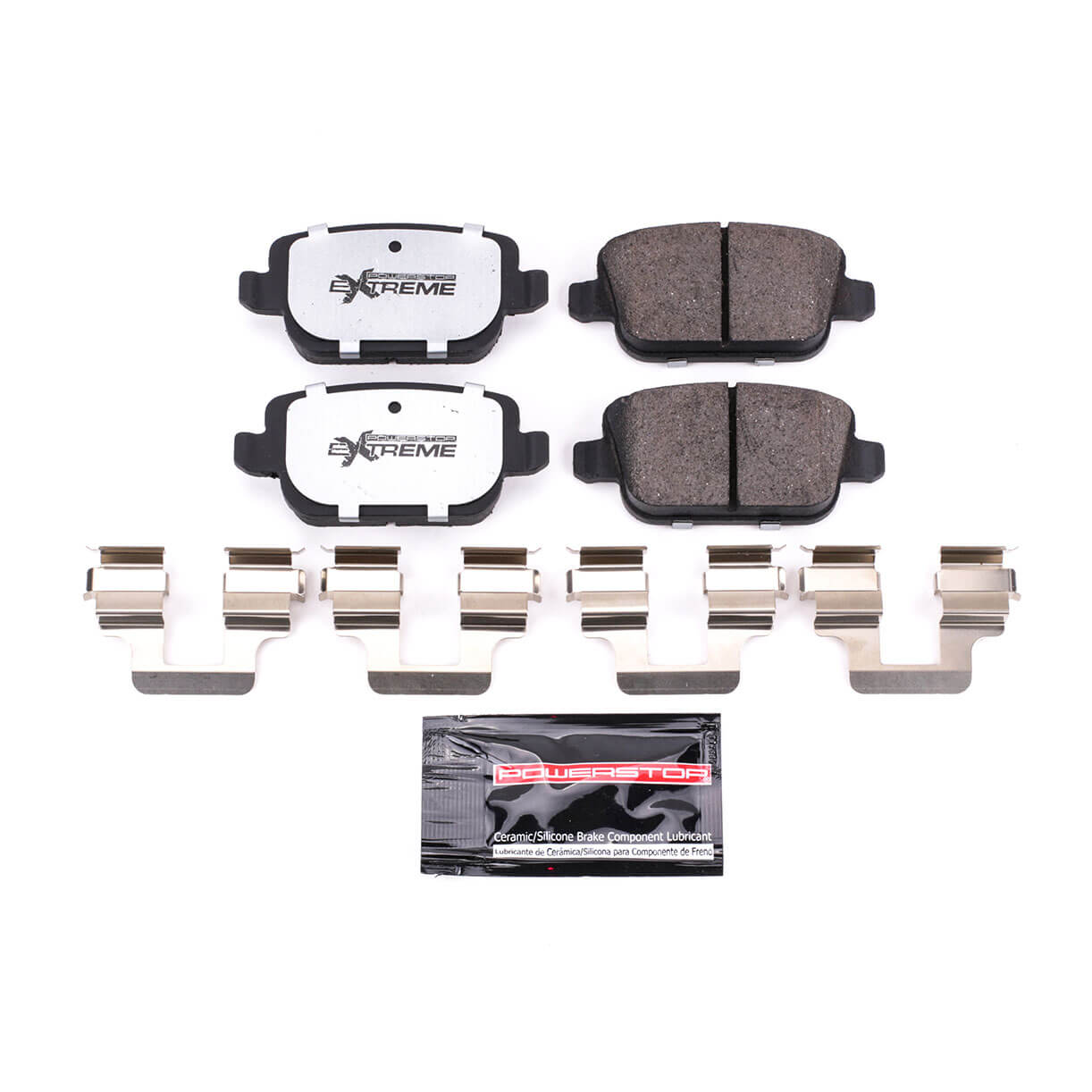 Power Stop Z36-1314 Z36 Extreme Severe Duty Truck And Tow Carbon-Fiber/Ceramic Rear Brake Pads for 2007-2008 Volvo S80 Front Wheel Drive product image