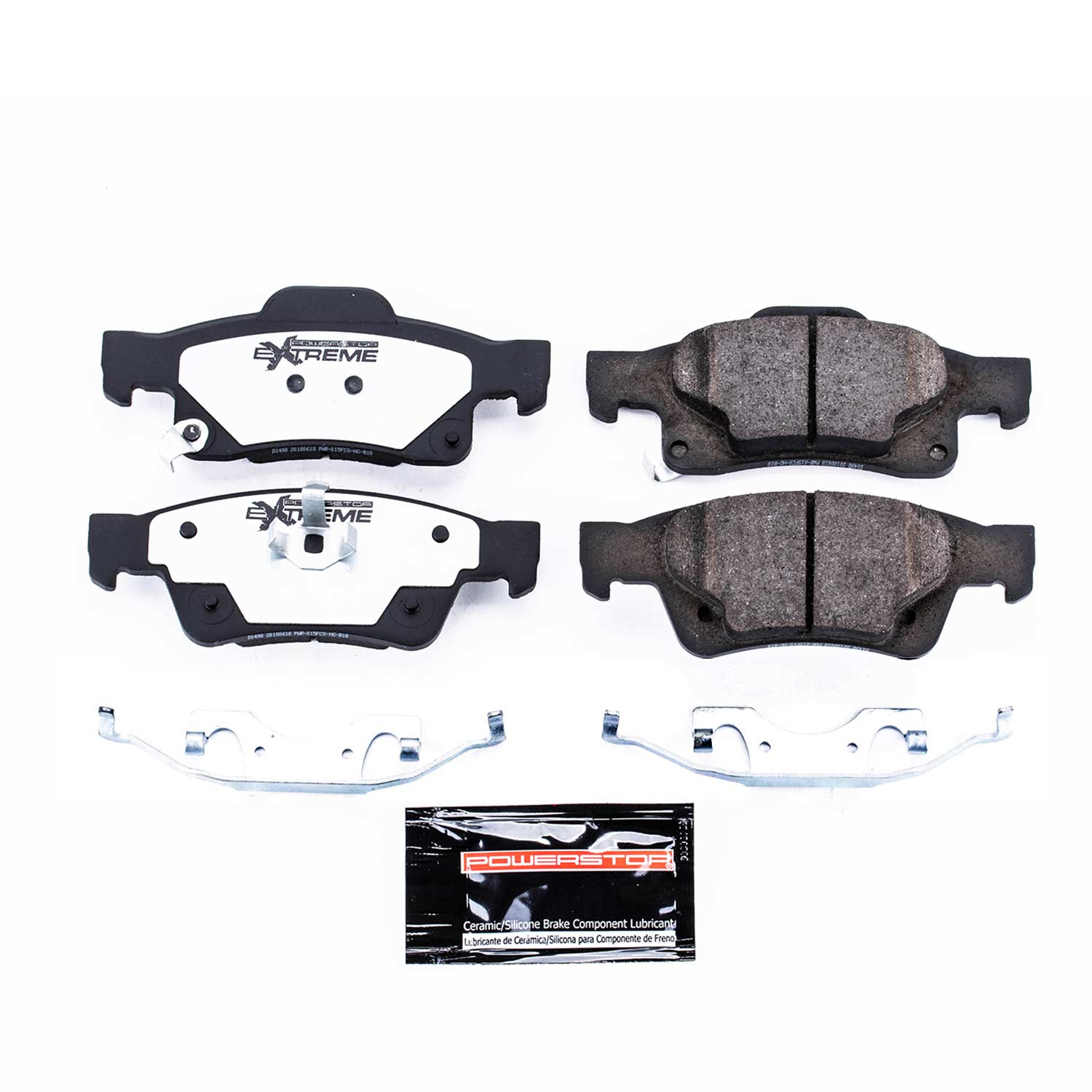 Power Stop Z36-1498 - Z36 Extreme Severe Duty Truck And Tow Carbon-Fiber/Ceramic Rear Brake Pads vehicle fitment brake part