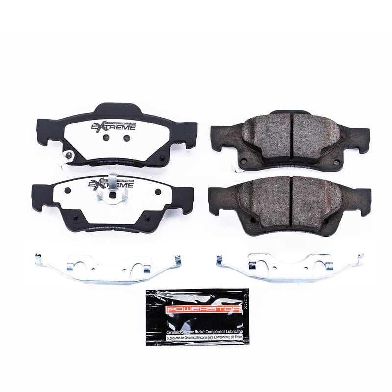Power Stop Z36-1498 - Z36 Extreme Severe Duty Truck And Tow Carbon-Fiber/Ceramic Rear Brake Pads vehicle fitment brake part