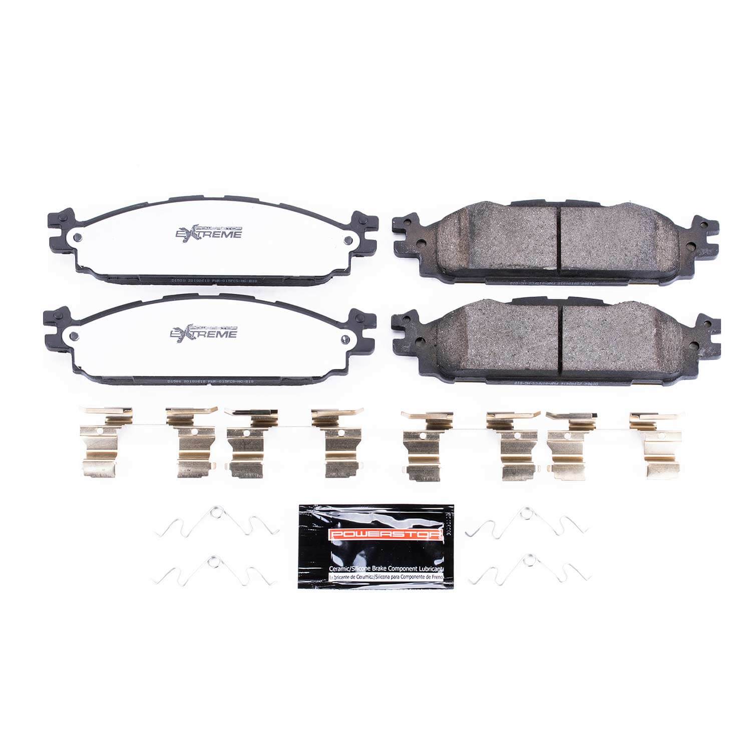 Power Stop Z36-1508 - Z36 Extreme Severe Duty Truck And Tow Carbon-Fiber/Ceramic Front Brake Pads vehicle fitment brake part