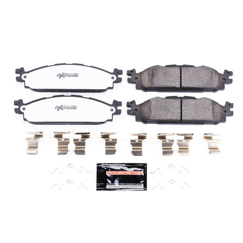 Power Stop Z36-1508 - Z36 Extreme Severe Duty Truck And Tow Carbon-Fiber/Ceramic Front Brake Pads vehicle fitment brake part