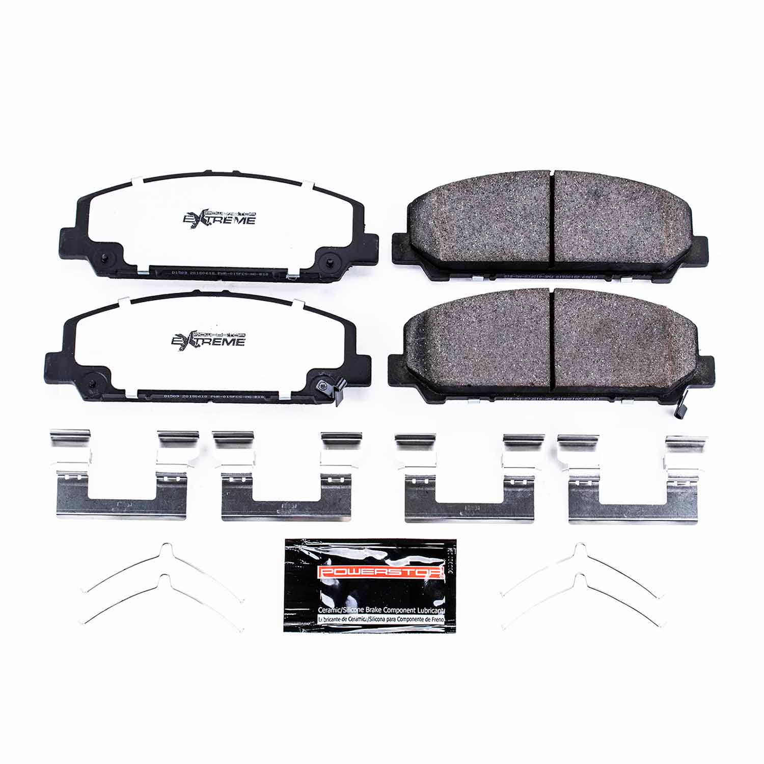 Power Stop Z36-1509 - Z36 Extreme Severe Duty Truck And Tow Carbon-Fiber/Ceramic Front Brake Pads vehicle fitment brake part