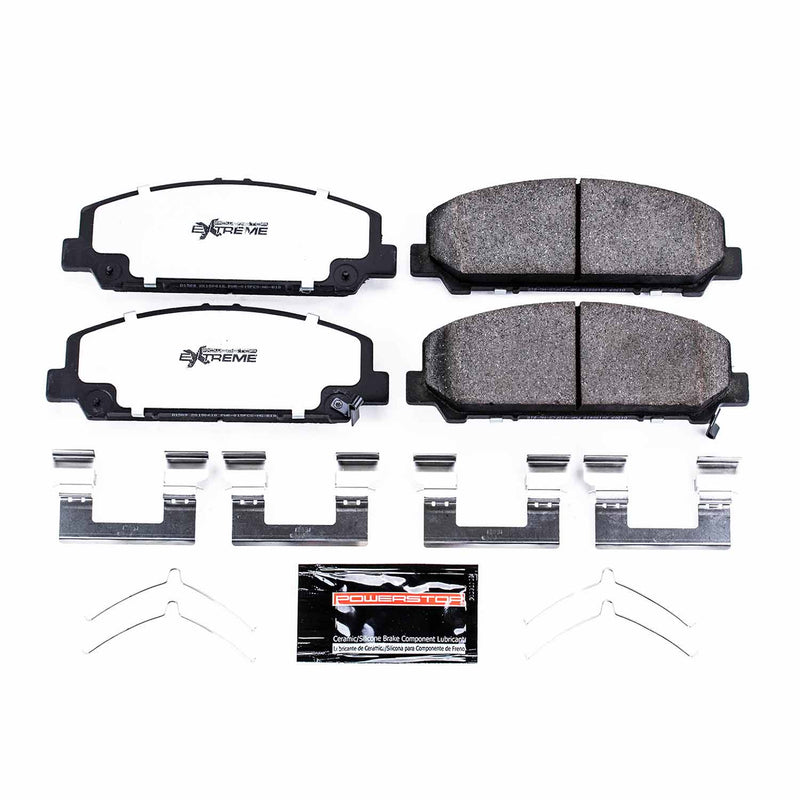 Power Stop Z36-1509 - Z36 Extreme Severe Duty Truck And Tow Carbon-Fiber/Ceramic Front Brake Pads vehicle fitment brake part