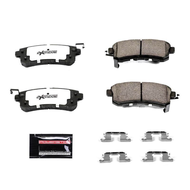 Power Stop Z36-1510 - Z36 Truck And Tow Brake Pads (Rear) vehicle fitment brake part