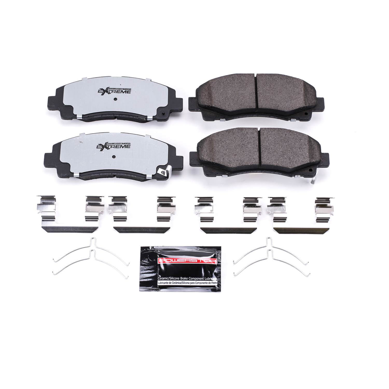Power Stop Z36-1584 - Z36 Extreme Severe Duty Truck And Tow Carbon-Fiber/Ceramic Front Brake Pads vehicle fitment brake part