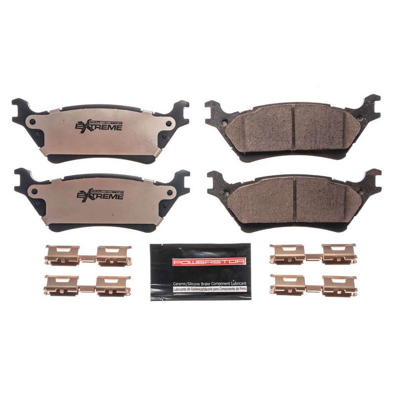 Power Stop Z36-1602 - Z36 Truck And Tow Brake Pads (Rear) vehicle fitment brake part