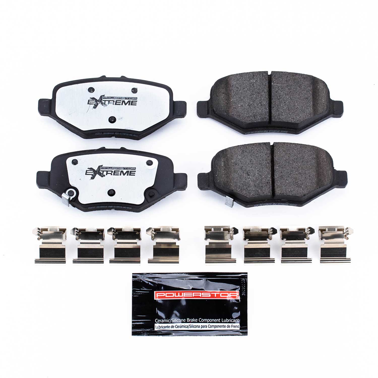 Power Stop Z36-1612 - Z36 Extreme Severe Duty Truck And Tow Carbon-Fiber/Ceramic Rear Brake Pads vehicle fitment brake part