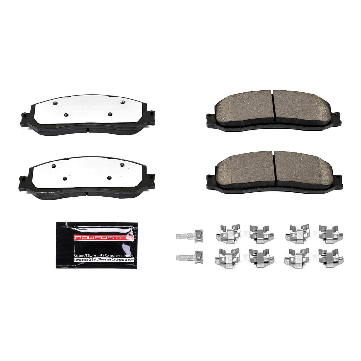 Power Stop Z36-1631 - Z36 Truck And Tow Brake Pads (Front) vehicle fitment brake part