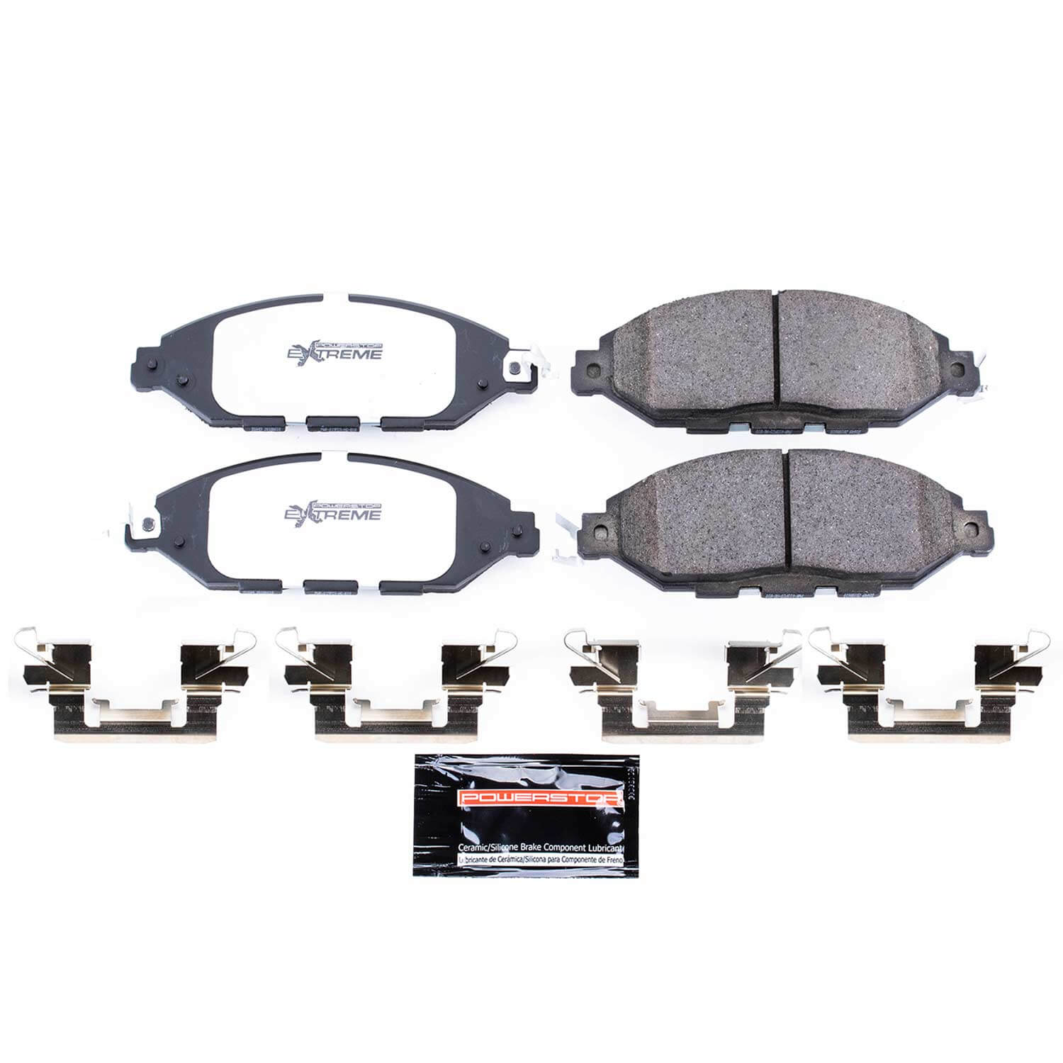 Power Stop Z36-1649 - Z36 Extreme Severe Duty Truck And Tow Carbon-Fiber/Ceramic Front Brake Pads vehicle fitment brake part