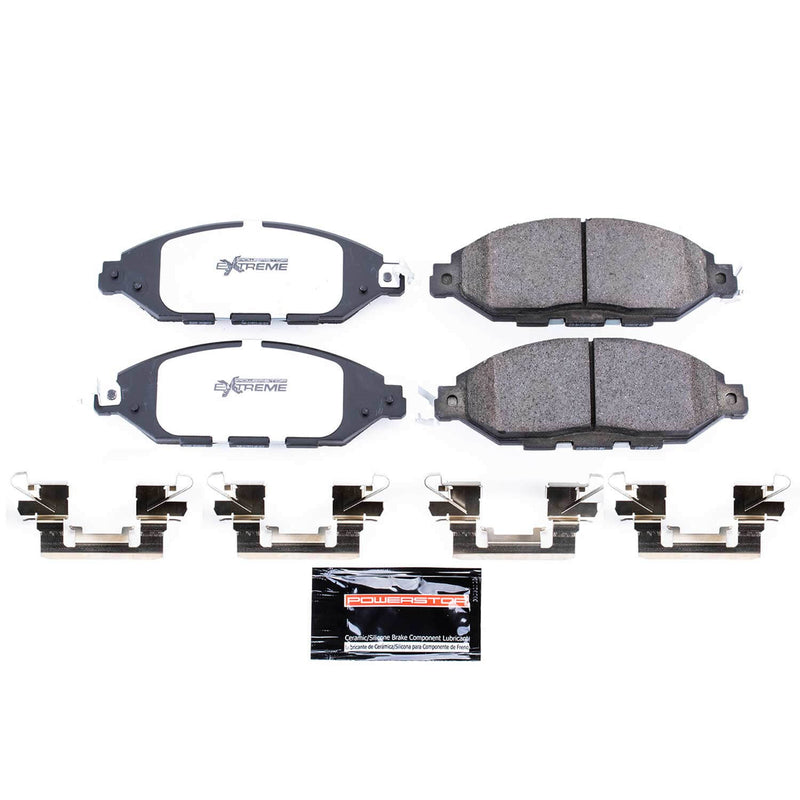 Power Stop Z36-1649 - Z36 Extreme Severe Duty Truck And Tow Carbon-Fiber/Ceramic Front Brake Pads vehicle fitment brake part