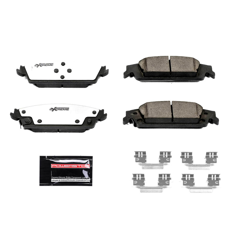 Power Stop Z36-1707 - Z36 Truck And Tow Brake Pads (Rear) vehicle fitment brake part