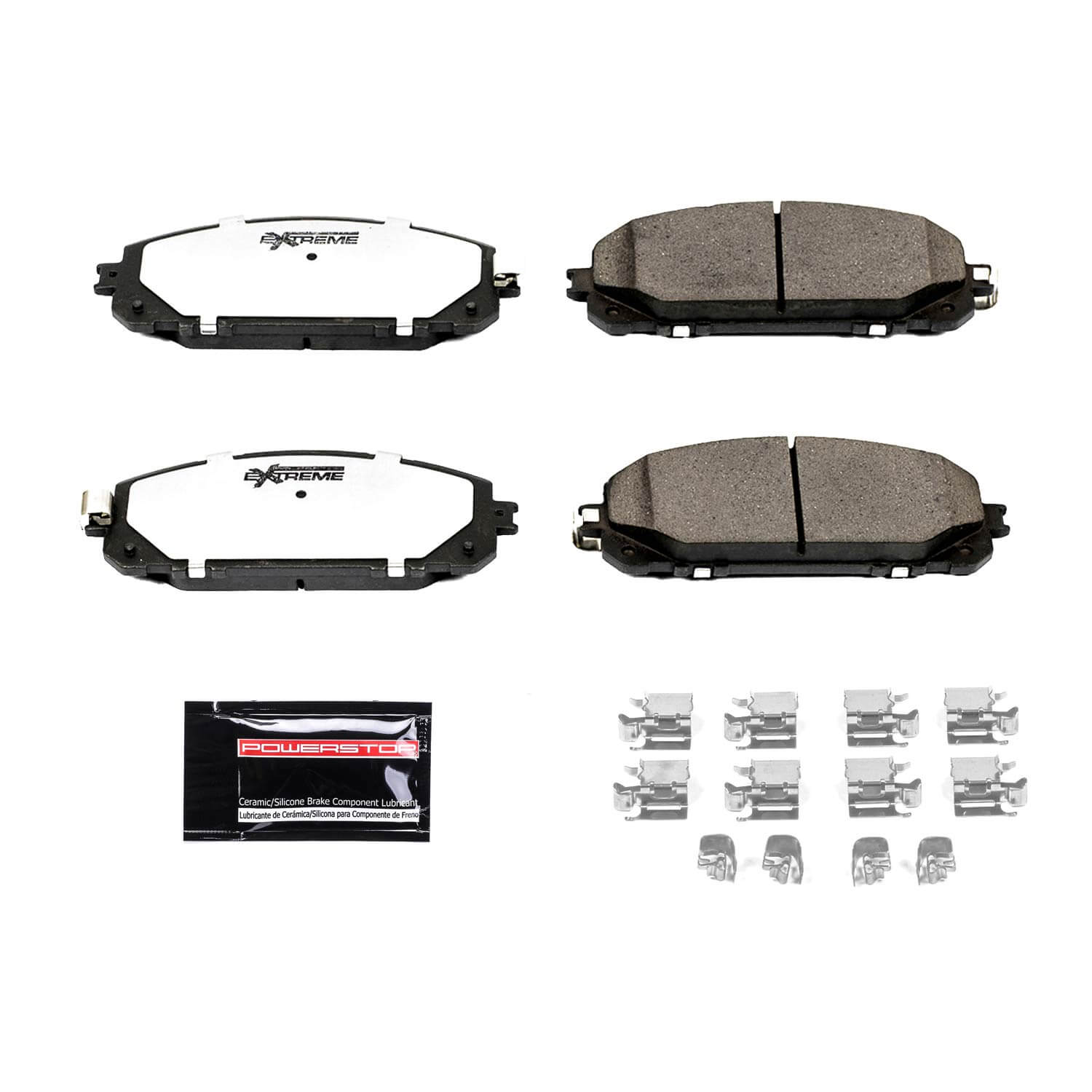 Power Stop Z36-1709 - Z36 Truck And Tow Brake Pads (Front) vehicle fitment brake part