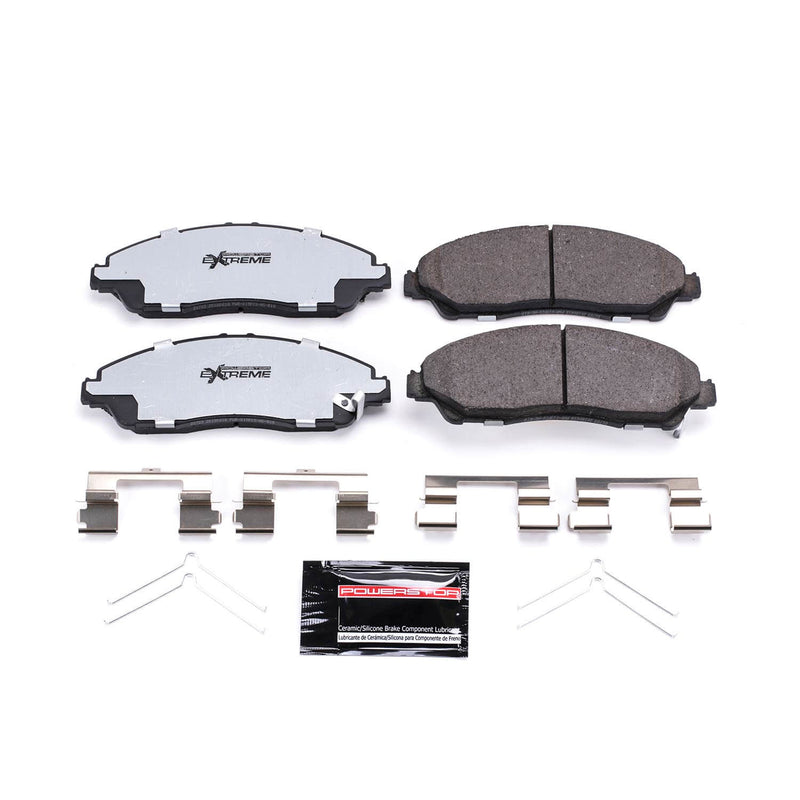 Power Stop Z36-1723 - Z36 Extreme Severe Duty Truck And Tow Carbon-Fiber/Ceramic Front Brake Pads vehicle fitment brake part