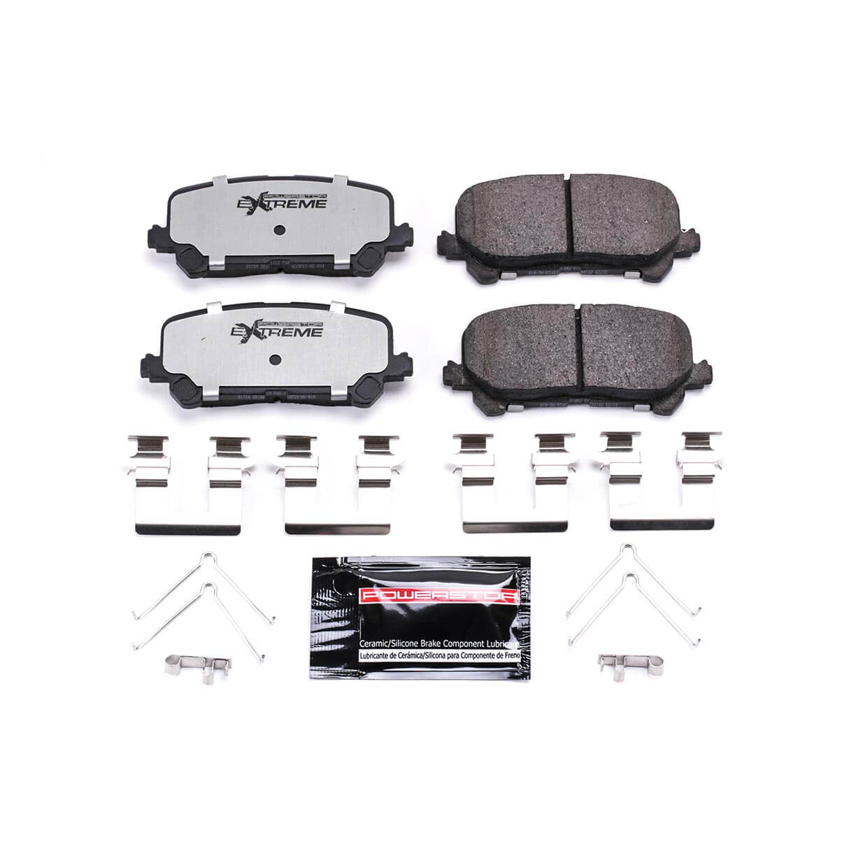 Power Stop Z36-1724 Z36 Extreme Severe Duty Truck And Tow Carbon-Fiber/Ceramic Rear Brake Pads for 2014-2016 Acura MDX Base, Sh-AWD product image